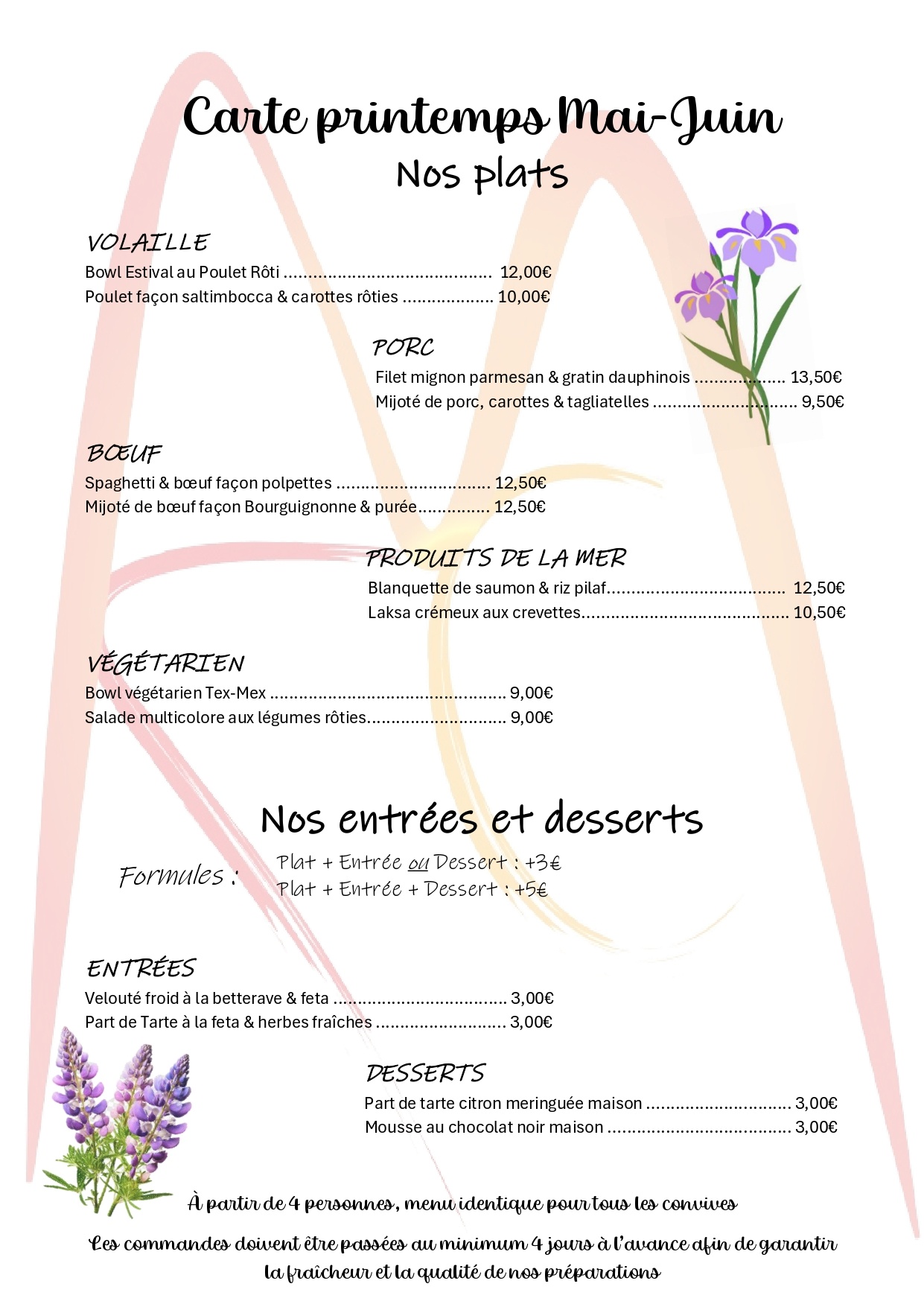Cartes printemps